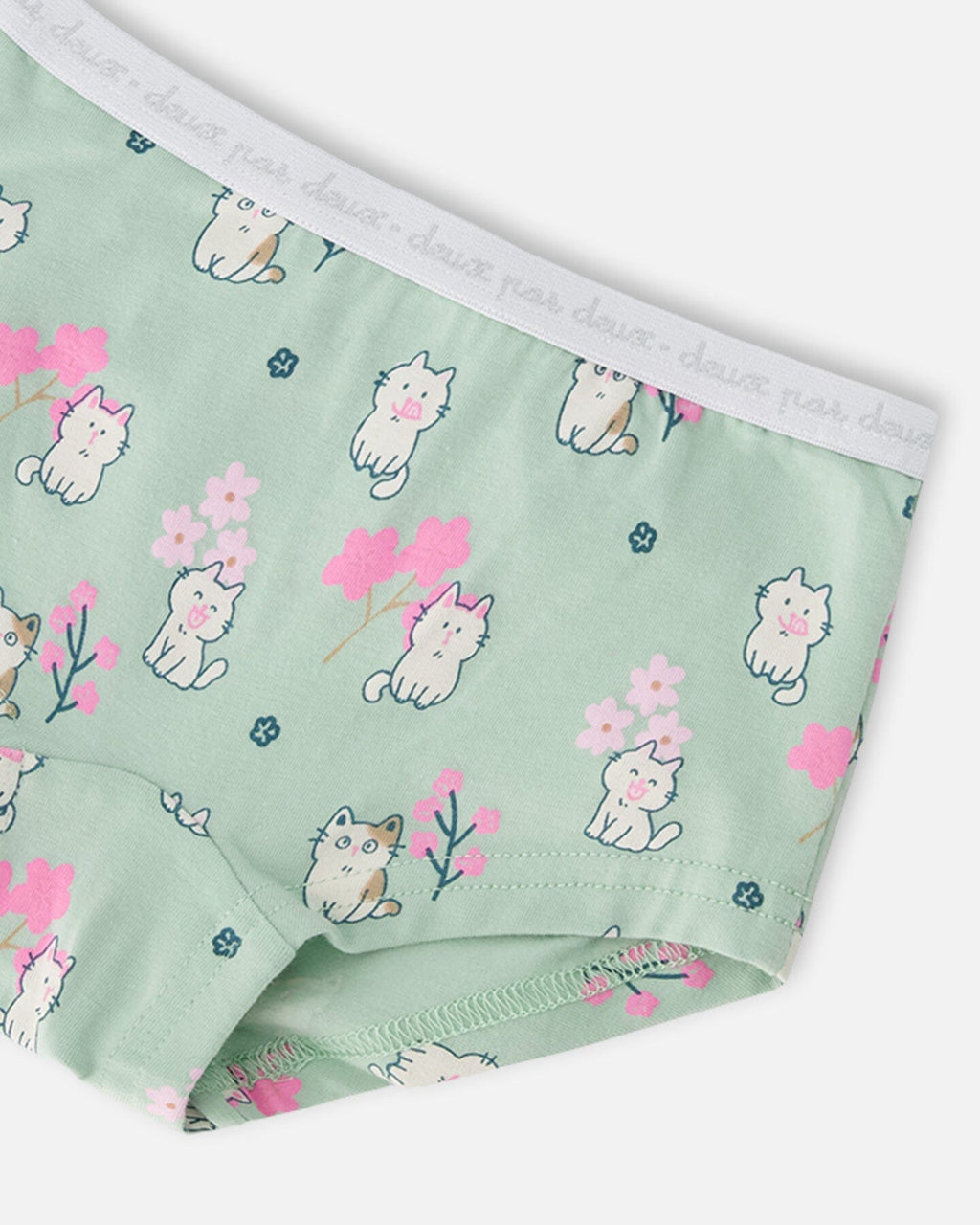 Boyshort Panties (Pack Of 3) Printed Organic Cotton