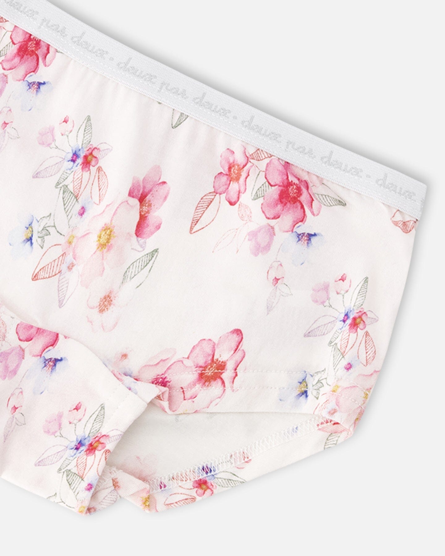 Boyshort Panties (Pack Of 3) Printed Organic Cotton